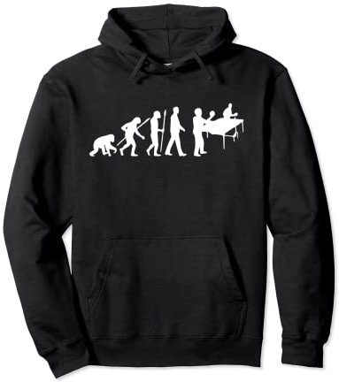 Tischtennis Evolution T-Shirt Geschenk Tischtennis Spieler Pullover Hoodie