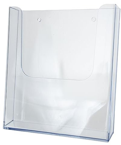 CAXUSD Aktenhalter Zur Wandmontage Post-organizer Aus Transparentem Acryl Wand-post-organizer Zum Verstauen Von Dokumenten Briefen Und Aktenordnern