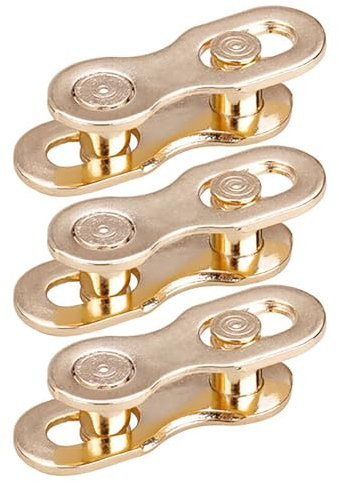 KieTeiiK 3 Paar Fahrräder Missing Link Wiederverwendbarer Fahrradkettenverbindungsverbinder Für 8/9/10/11/12-Gang Kette Schnellspanner Kettenglied Langlebiges Fahrradkettenglied