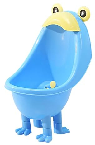 Urinoir de salle de bain pour avec cible tourbillonnante, urinoir d'apprentissage de la propreté en forme de grenouille pour garçons