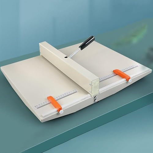 Manual Paper Creaser Creasing Machine, A3 / A4 / A5 commercial office letter folding card machine Paper folder creaser scoring tool, Heavy Duty Creaser Scorer Book Cover scoring machine