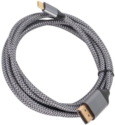 MHADBKH USB C To DisplayPort 1.4 Cable 8K@60Hz Bidirectional Transmission Male to Male Extension for PC Laptop