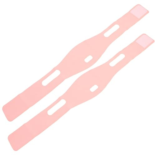 Mikinona Fascia Mandibolare Antirussamento per Protezione del Mento 2 Pezzi Regolabile Elastico Confortevole per Adulti Unisex per Uso Notturno