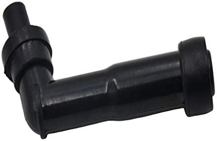 B Baosity Hochwertiger Zündkerzenstecker Kerzenstecker, 102 Grad abgewinkelt