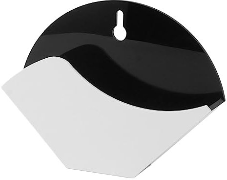 Kaffeefilterhalter-Aufbewahrung. Hängender Kaffeefilterhalter. Kaffeefilterpapier-Rack. Acryl-Kaffeepapier-Aufbewahrungsbehälter. Ständer. V-förmige Kaffeefilteraufbewahrung