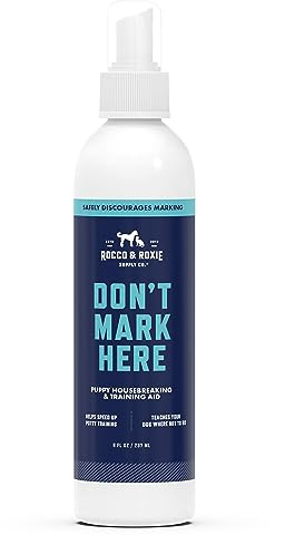 Rocco & Roxie Don't Mark Here Potty Training Spray for Dogs - Made in USA