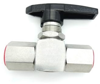 MUHM BV-OD/F 1/8 1/4 3/8 1/2 3/4 Edelstahl-Kugelhahn 3000 Psi Rohr 6000 Psi Endanschluss/NPT-Innengewinde (Size : BV-03OD 3-8 inch)