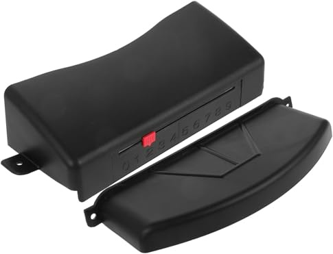 BELLIFFY Kunststoff Tischfußball Robustes Tischfußballzubehör 2 Stück-Packung Sammelboxen Schwarz für Tischfußball Bälle für Kickertisch