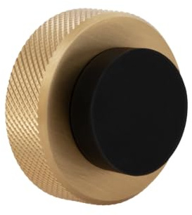 EVI Herrajes | Designer väggdörrstopp, diamanträfflor | Ø 35 x 18 mm