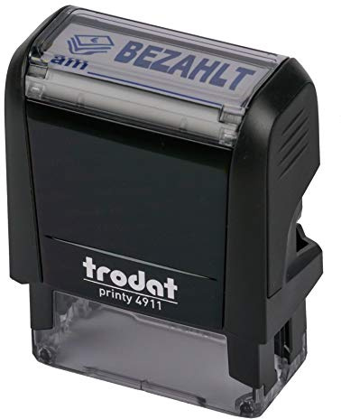 Trodat Printy 4911 schwarz BEZAHLT AM BLAU