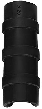 50 piezas de clips de película, tubo de tubo de marco de invernadero negro y clip de película Sujetador de jardín Herramientas de red de sombrilla(8CM)