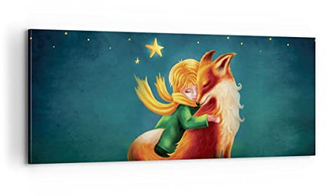 Panorama Bilder auf Leinwand 100x40cm Leinwandbild mit Rahmen Klein Prinz Nov Groß Wanddeko Bild Schlafzimmer Küche Wandbilder Dekoration Wohnzimmer Wall Decor Canvas Wand Kunstdruck Art AB100x40-5014