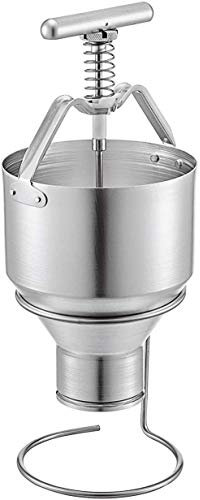 VIXPET Distributeur de pâte Distributeur de pâte à crêpes en Acier Inoxydable pour Beignets 5L Donutmaker Donut Depositor