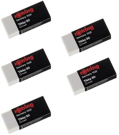 Rotring Tikky 30 Borrador (paquete de 5)