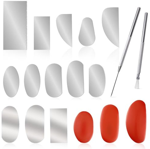 3 PCS Rubber Pottery Clay Ribs and 13 PCS Stainless Steel Pottery Clay Sculpture Scraper with Clay Ceramic Needle Wire Texture Tool Pottery Rib Tools for Pottery Tools for Clay