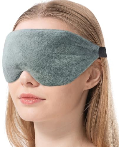 AROMA SEASON Wärmebrille für Mikrowelle für ultimative Entspannung, trockene Augen, Blepharitis, Gerstenkorn | Wärmende Augenmaske