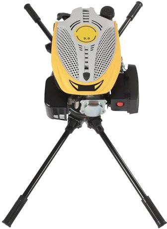 223CC 4 Stroke Post Hole Digging Machine 4.1kw 9HP Earth Digger Ground Drilling Machine Petrol Earth Auger 3600rpm Single Cylinder Air Cooling System Capacitance Discharge Type 4 Handles