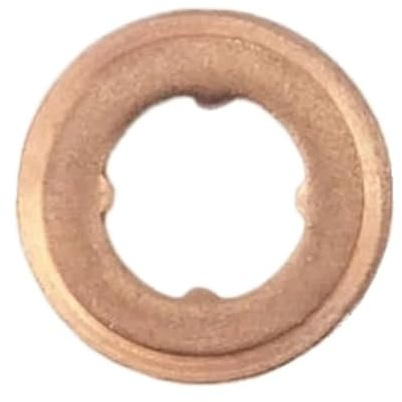 inyectores 50 Uds 7 × 15mm boquilla de inyector Common Rail arandela de sellado de cobre junta de cuña de EURO-III Compatible con Bosch Inyector de Combustible(50pcs 7x15x1.5)