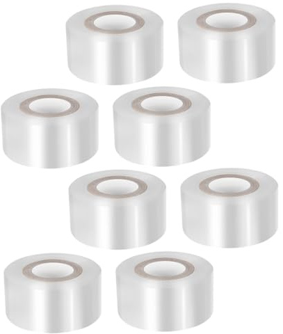 KONTONTY 8 Nastro Adesivo per Propagazione in PE Pellicola Protettiva Trasparente per Piante per Propagazione di Ortaggi Floricoltura Vivaismo e Lavori Artigianali