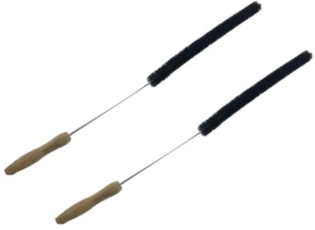 TOYANDONA 2PCS Long Tube Cleaning Brush for Washing Machine and Dryer Bristle Brush for Deep Pipe and Radiator Cleaning Practical Household Accessory for Reach Areas
