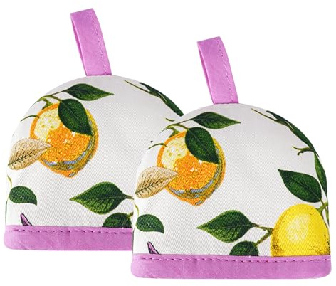 2er Set Eierwärmer Bauernküche Eierwärmer Küchen Deko für Frühstückseier Abdeckungen Kolibri