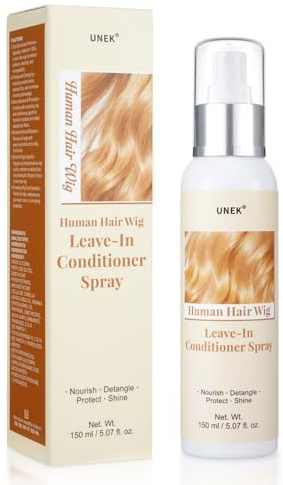 UNEK Leave-in-balsam/vårdande spray för peruker med äkta hår