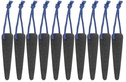 TINEASUR 10 St Pimpsten för Händer och Fötter Vulkanisk Callusremover Form för Tåspringor Hudborttagning Exfolierande Pedikyrverktyg för och Hälsosam
