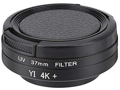 Filtro de Lente UV, Filtro de Lente Protectora UV de 37 mm para para para cámara de Deportes de acción para YI II 4K, Accesorio de fotografía para Amantes de la fotografía
