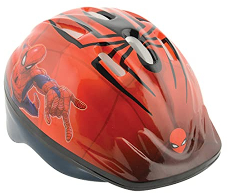 Spiderman Safety Helmet, Multi-coloured, 48cm-52cm