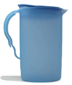 Tupperware Junge Welle Kanne 2,1 L hellblau Pure Quelle J15 Servierkanne Servier