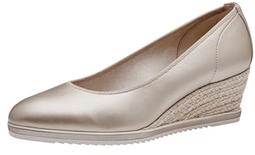 Tamaris Pumps Damen Vegan Keilabsatz metallic,EU 40