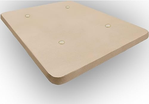 HOGAR24 ES | Base Tapizada en Tejido 3D Beige | Incorpora Válvulas de Transpiración | Patas No Incluidas | Medidas: 80x190 cm