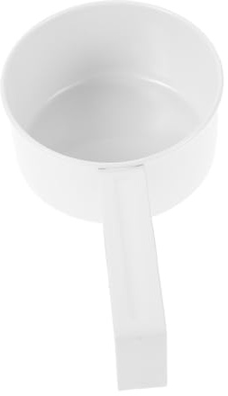 Cabilock Pelle À Linge Cuillère À Soupe En Fer Avec Crochet De Suspension - Cuillère Doseuse Multi-Usage Pour Aliments Pour Chiens Et Animaux De Compagnie Céréales Riz Farine Lessive