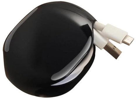 Avvolgicavo per auricolari – Organizzatore automatico dei cavi, dispositivo di archiviazione retrattile, supporto per cavi portatile leggero, rotolo compatto, strumento di gestione digitale | Accessor
