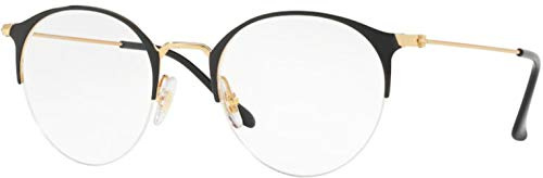 Ray-Ban Rayban Unisex-Erwachsene 0RX 3578V 2890 50 Brillengestelle, Gold (Gold Top Shiny Black)