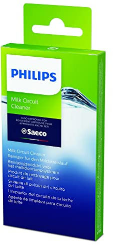 Philips Milchkreislaufreiniger für Kaffeevollautomaten | 6 Beutel, entfernt Milchrückstände, schützt gegen Verstopfungen, verlängert die Produktlebensdauer (CA6705/10)
