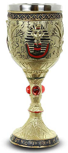 mtb more energy Cáliz ''Pharaoh Tutanchamun'' - Altura 17.5 cm - Faraón Egipto