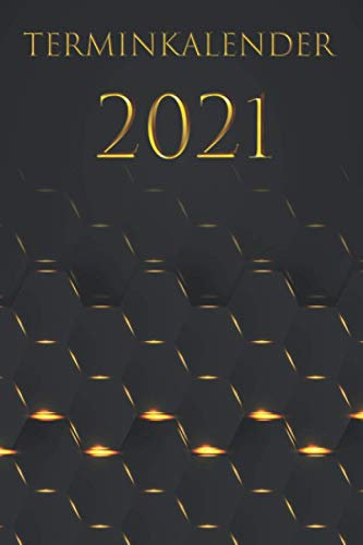Terminkalender 2021: Planer 2021/a5 kalender 2020 2021/ kalenderbuch 2021 / November 2020-Dezember 2021/ mini Planer 2020 2021 | 1 Woche auf 2 Seiten ... Jahresplaner 365 tage SCHWARZ BLUMEN