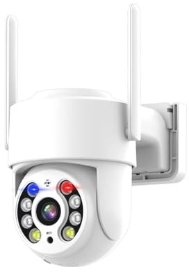 BoT by BlueRoad Überwachungskamera NA3 mit 4 MP Auflösung | Smarte Außenkamera mit 2560x1440 Pixel Auflösung; Bewegungserkennung für präzise Sicherheitsüberwachung