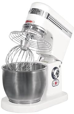 Batteur Mélangeur Professionnel 3 Vitesses - Cuve 5 L - PizzaGroup