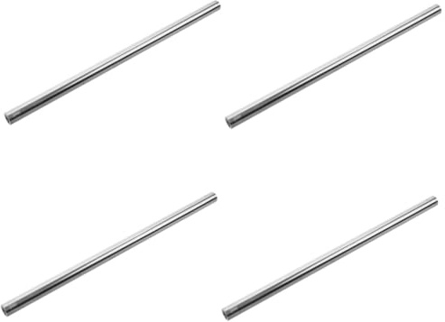 BESPORTBLE 4pcs Wind Direction Benchmark Roof Mount Rod Weather Station Mounting Pole Weathervane Garden Pole Reliable Weather Vane Roof Mount Steel Weather Vanes Stainless Steel Silver