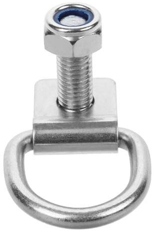 MUCKLILY Gancio Di Traino Per Rimorchio Ancoraggio D-ring Per Camion e Rimorchi Gancio Di Fissaggio Per Carichi Pesanti Con M10x40 Sicuro e Affidabile Per Trasporto Merci