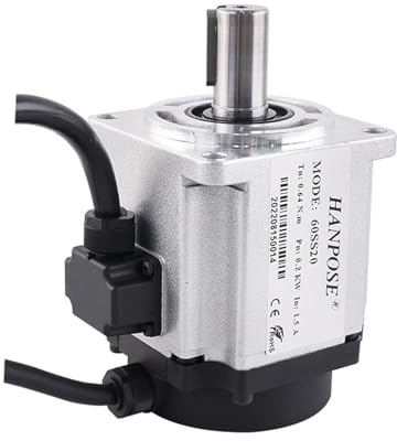 Moteur servo de précision du moteur servo 60SS20 0.64Nm 1.5A 200W-220V 60 for l'équipement de fraiseuse