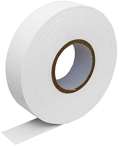 Lumonic 20x 1 Rolle PVC Isolierband 19mm x 33m Klebeband weiss Isoband I Geeignet für Elektriker und Bastler I Isolierklebeband in verschiedenen Längen und Farben