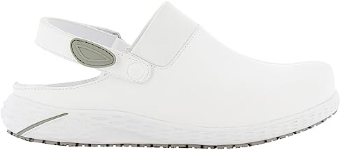 SAFETY JOGGER Sabots de sécurité Femmes - Dany - Chaussure de Travail légère et Confortable à Velcro, idéale infirmières ou Cuisine, antidérapante et Absorbant Chocs, Oxypas, Blanc, EU 38