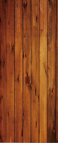 A.Monamour Türtapete Selbstklebend Türfolie Türposter 3D Rustikale Holzbohlen Brett Scheunentor Holz Textur Hintergrund Vinyl Folie Türdeko Tapete Wandbild Türaufkleber Türtattoo 90 x 200 cm