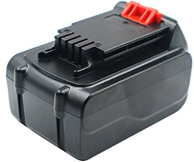 Compatible avec Black Decker 20Volt Batteries Lithium ION 6.0Ah 6000mAh Battery Parfaitement de Rechange 20V Perceuses sans Fil Tronçonneuses Scies alternatives Outils électriques