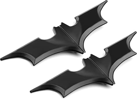 Phinus Paquete de 2 clips de dinero de Batman para hombres, clip minimalista de fibra de carbono, clip de dinero para billetes, tarjetas de crédito