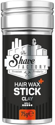 Shave Factory Hair Wax Stick - Long Lasting Styling Wax for Wigs 2.7oz (75G)