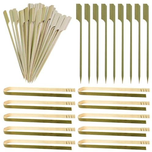 100 Pzs Para Barbacoa, 10 Pzs Para Decoración De Tartas, Kebabs, Brochetas Para Picar, Decoraciones Para Cócteles, Accesorios Para Buffet